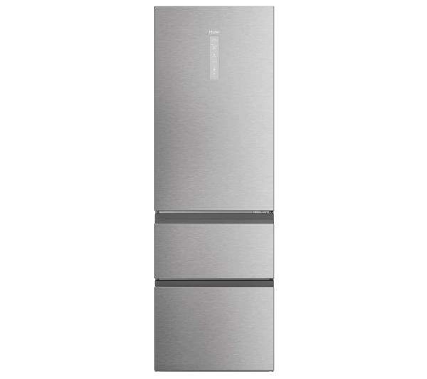 Haier Seria 5 HTW5618CNMG Pełny No Frost 185cm Komora świeżości Zdalne sterowanie Inox