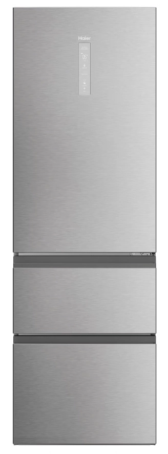 Haier Seria 5 HTW5618CNMG Pełny No Frost 185cm Komora świeżości Zdalne sterowanie Inox