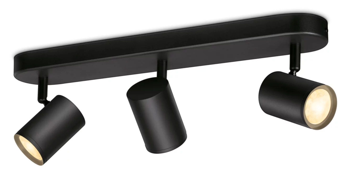 WiZ Imageo 3x GU10 LED Czarny