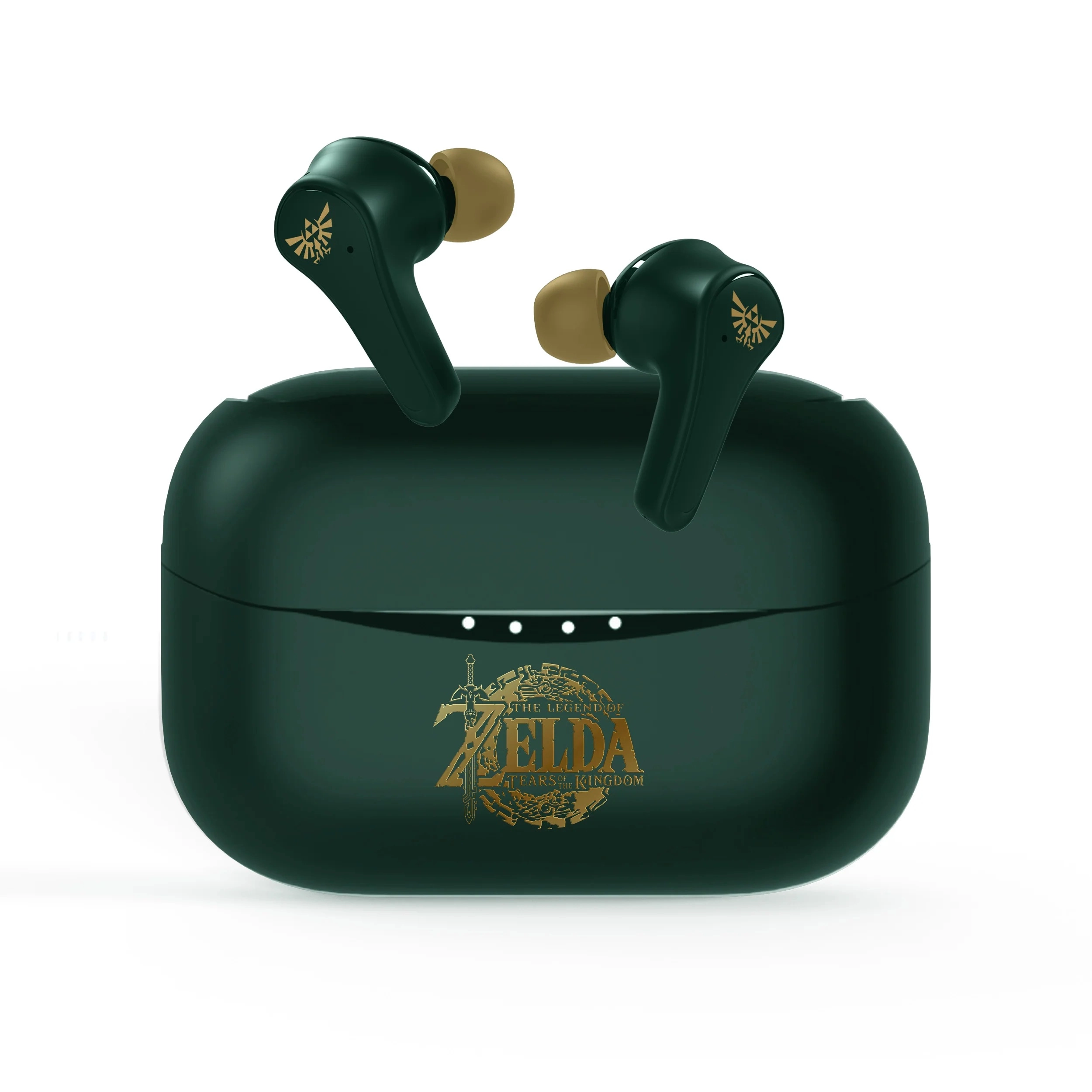 OTL Technologies The Legend of Zelda: TOTK TWS Earphones Dla Dzieci Dokanałowe Bluetooth 5.3 Ciemnozielony