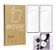 Bizon 2x szkło + szybka na aparat Edge 2 Pack do Oppo Reno11 F 5G