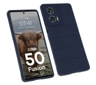 Bizon Tur do Motorola Edge 50 Fusion Granatowy