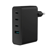 Natec Ribera GaN USB-C USB-A 100W Czarny