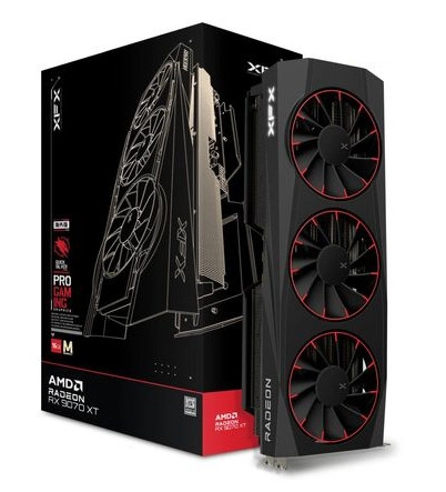 XFX Quicksilver Radeon RX 9070 XT Magnetic Air Edition 16GB GDDR6 256bit FSR