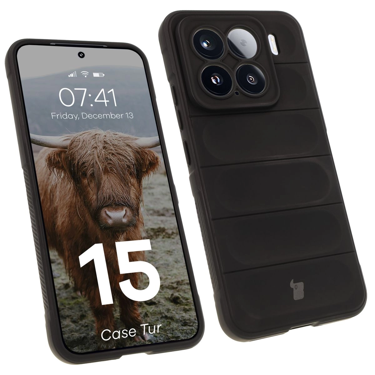 Bizon Tur do Xiaomi 15 Czarny