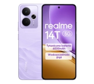 realme 14T 5G 8/256GB Funkcje AI 6,67" 120Hz 50Mpix Fioletowy