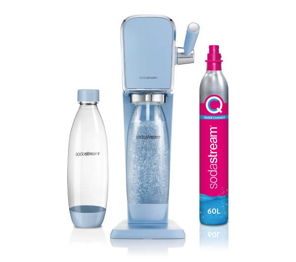 Sodastream ART Niebieski + Nabój z gazem CO2