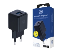 3mk Hyper GaN Charger 20W QC4+ PD PPS USB 1A1C