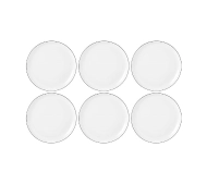 Seltmann Lido Black Line 6 elementów 20cm