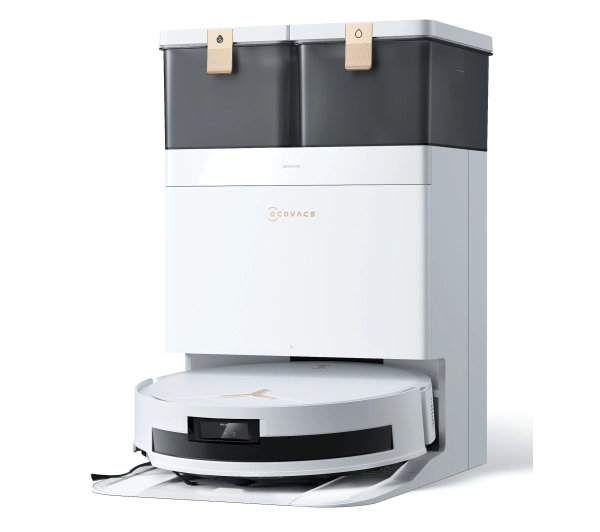 Ecovacs Deebot T50 Pro Omni Funkcja mopowania Stacja oczyszczająca Tworzenie mapy pomieszczenia 63dB Biały