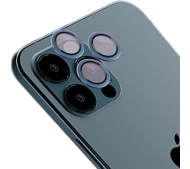 Bizon na aparat z aplikatorem Snap Lens do iPhone 12 Pro Max morska ramka