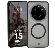 Bizon MatteO z MagSafe do Xiaomi 15 Ultra Przydymione-czarny