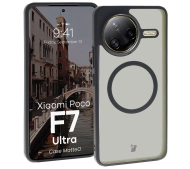 Bizon MatteO z MagSafe do Xiaomi Poco F7 Ultra Przydymione-czarny