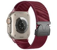 Beline do Apple Watch Oblique Parachute buckle 42/44/45/49mm Czerwony