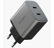 Energea Ampcharge GaN45 2x USB-C PD/PPS/QC3.0 45W Szary
