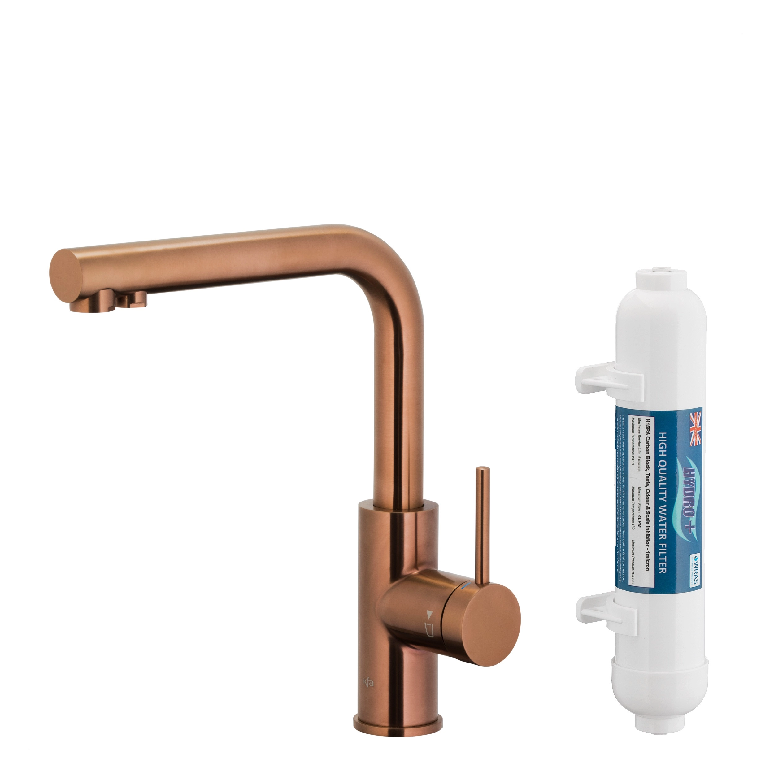 KFA Armatura Duero Pure Basic 6623-912-34 Miedziany Stal szlachetna