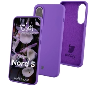 Bizon Soft do OnePlus Nord 5 fioletowy