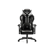 Diablo Chairs X-Ray 2.0 Small do 90kg Skóra ECO Czarno-biały