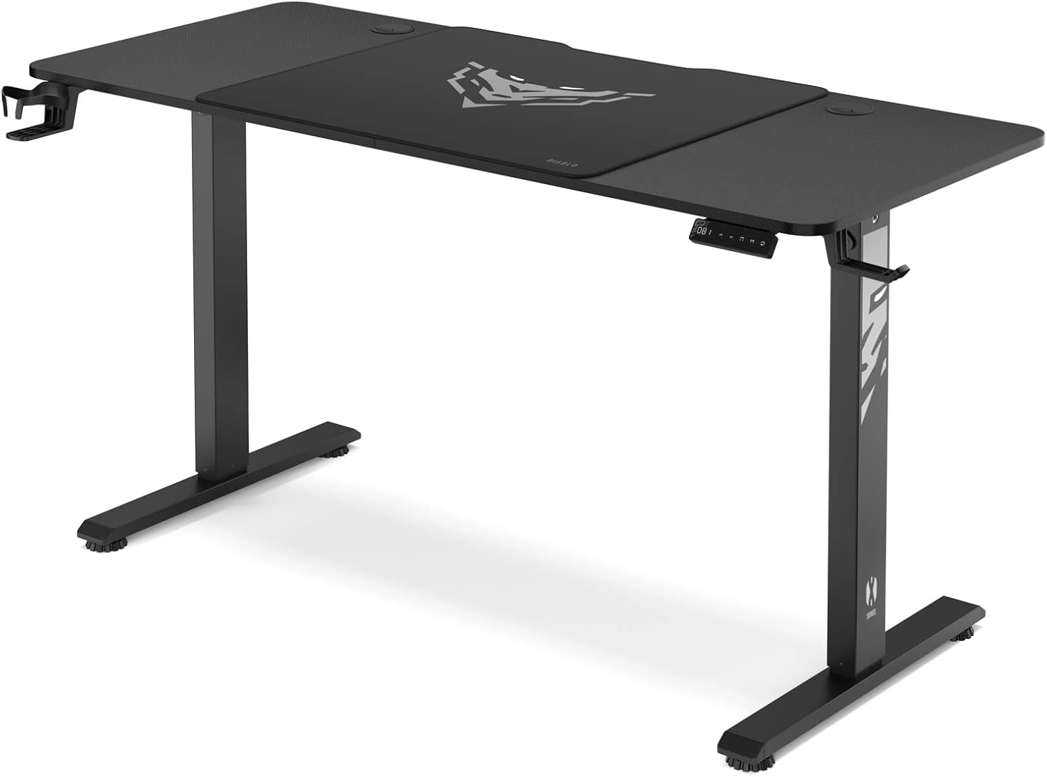 Diablo Chairs X-Tensio 1400 140cm Regulacja wysokości Czarny