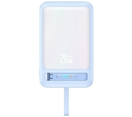 USAMS XM Series Magnetic CD219 10000mAh 20W Niebieski