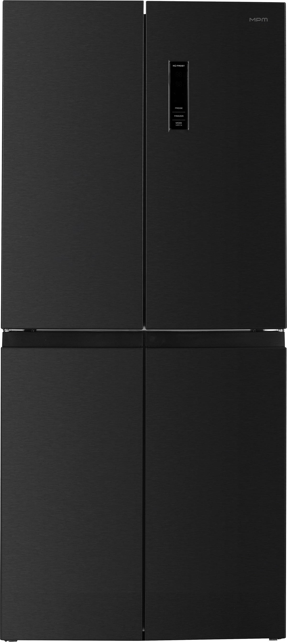 MPM SBS 434-SBF-15/D Pełny No Frost 180cm Night Inox
