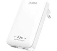 Dudao A65Q GaN 65W USB-A USB-C 65W Biały