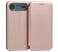 Beline Book Magnetic do iPhone Air Różowo-złoty