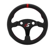 Simagic P-330RK Skóra 33cm Obręcz kierownicy bez huba czarno-czerwony