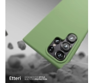Etteri Silicone Case Galaxy S23 Ultra Zielony