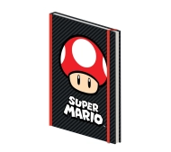 Pyramid A5 Premium Notebook Super Mario Grzybek