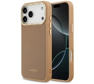Lacoste Champs Elysees Gold Logo MagSafe do iPhone 17 Pro Różowy