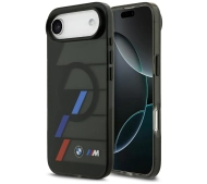 BMW IML Metal Buttons Tricolor Lines MagSafe do iPhone Air Czarny