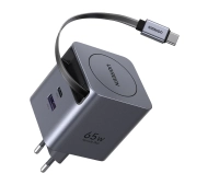 UGREEN X615 GaN USB-C USB-A 65W Szary
