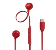 JBL Tune 305C USB-C Douszne Czerwony