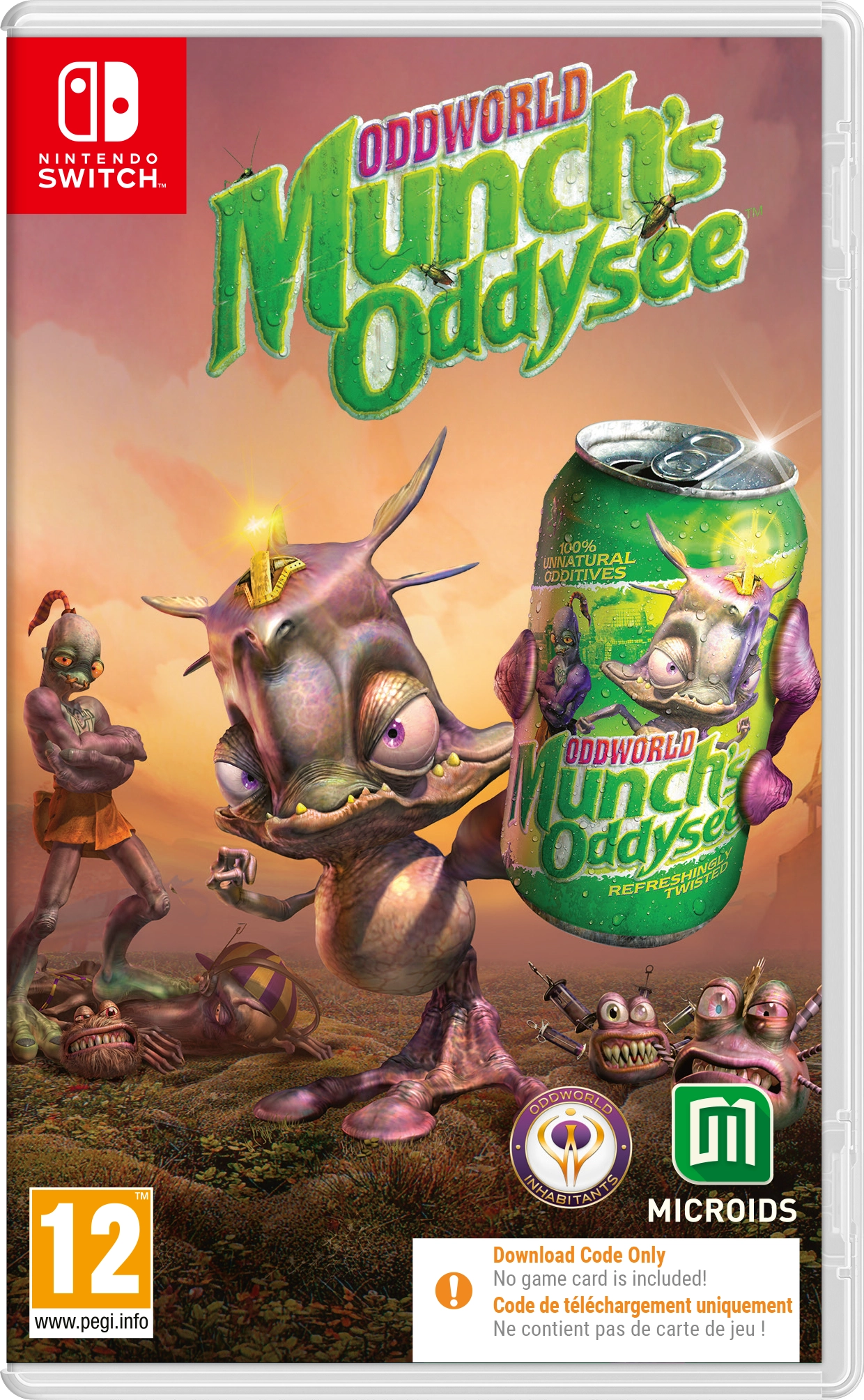 Oddworld Munch Oddysee Gra na NIntendo Switch miniaturka