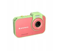 AgfaPhoto Realikids Cam 2 ARKCW2RD Malinowo-seledynowy