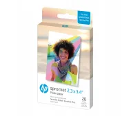 HP Premium ZINK Paper 2.3x3.4" 20szt Biały