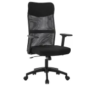 Cobra Office One HF302BK Biurowy do 150kg Tkanina Czarny