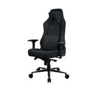 Arozzi Vernazza Supersoft Pure Black  Gamingowy do 145kg Tkanina Czarny