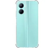Bizon elastyczne etui + 2x szkło hartowane Clear Pack do Realme C33
