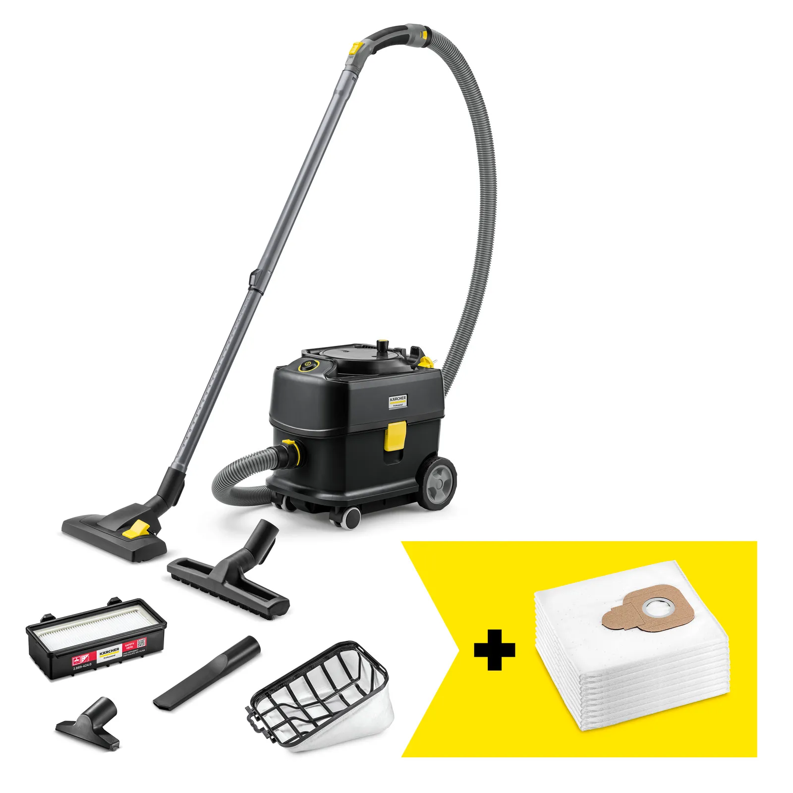 Karcher T 10/1 Adv HEPA Go!Further 1.527-310.0 585W Ssawka do podłóg twardych