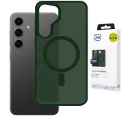 3mk Hardy Hazy MagCase do Galaxy S25 Zielony