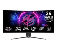 MSI MPG 346CQRF X24 34" UWQHD Rapid VA 240Hz 0,5ms Zakrzywiony Gamingowy