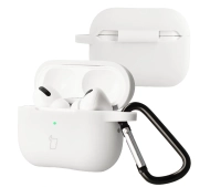 Bizon Case Headphone Silicone do AirPods Pro 2 Biały