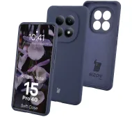 Bizon Soft do Xiaomi Redmi Note 15 Pro 4G Granatowy