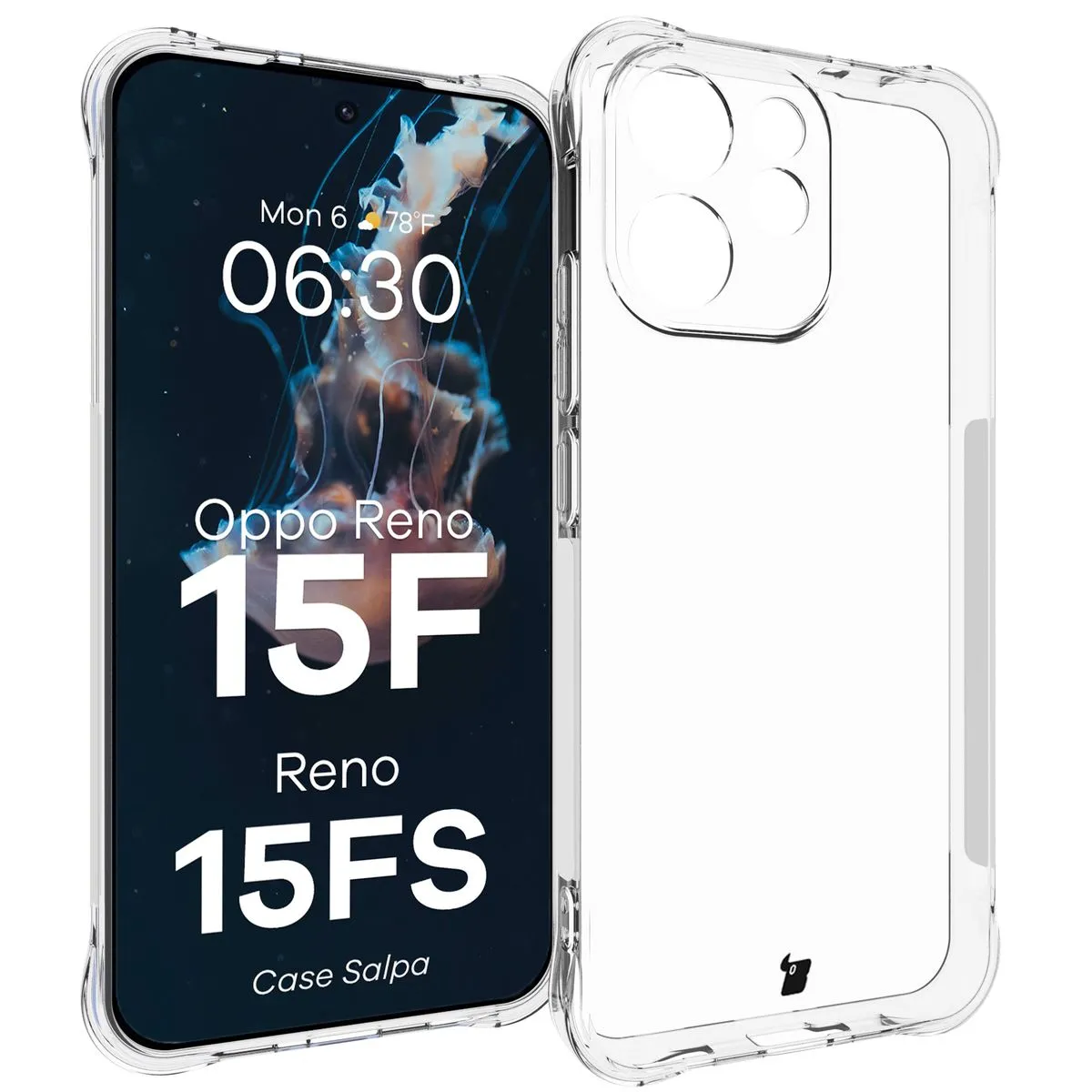 Bizon Salpa do Oppo Reno 15 F / FS Przezroczysty