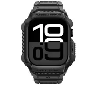 Spigen Rugged Armor Pro V2 do Apple Watch 10 / 11 42mm Czarny