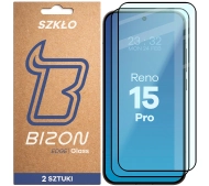 Bizon z ramką Glass Edge Duo do Oppo Reno 15 Pro 2 sztuki