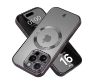 Bizon Case GuardO do iPhone 16 Pro Czarny