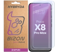 Bizon elastyczne Hybrid Mule Duo do Xiaomi POCO X8 Pro Max 2 sztuki